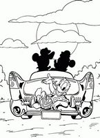 kolorowanki Kaczor Donald Disney - malowanka do wydruku numer  67